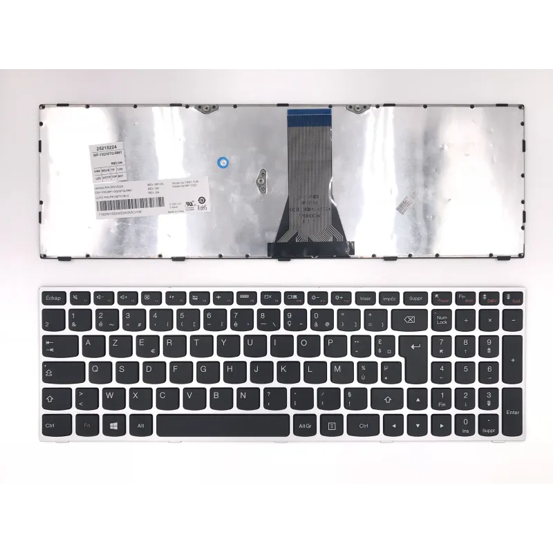 Clavier AZERTY FR Lenovo G500 G505 G510 G700 G710 Série Clavier AZERTY FR Lenovo G500 G505 G510 G700 G710 Série