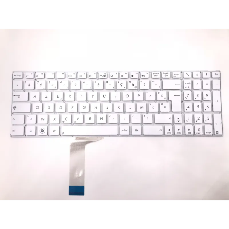 Clavier AZERTY FR Asus R753U R753UA R753UB R753UJ R753UX Blanc Clavier AZERTY FR Asus R753U R753UA R753UB R753UJ R753UX Blanc