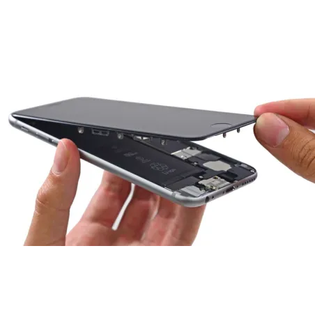 Réparation vitre ecran cassé Apple iPhone 6 Noir en magasin sur Paris