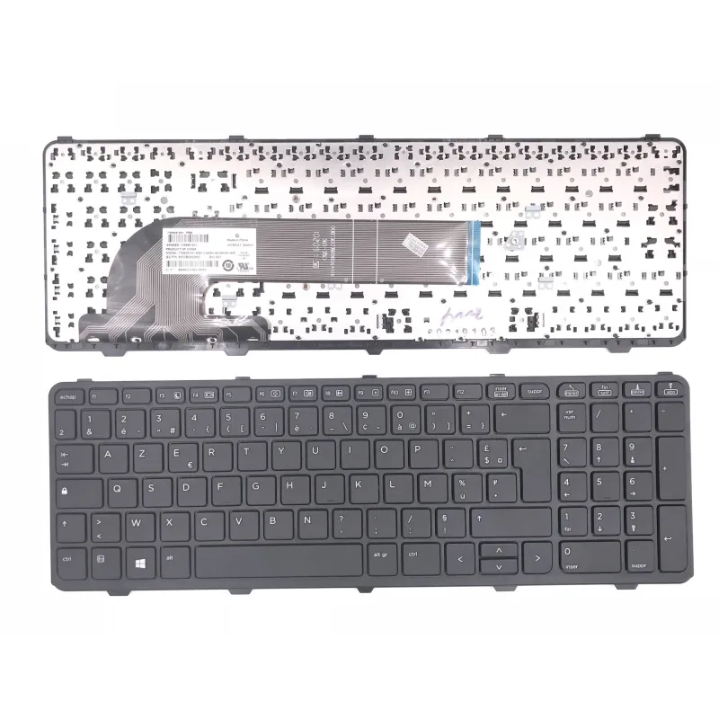 Clavier HP Probook 450 G0/450 G1/450 G2/455/470 Français Original Sans Cadre Clavier HP Probook 450 G0/450 G1/450 G2/455/470 Français Original Sans Cadre
