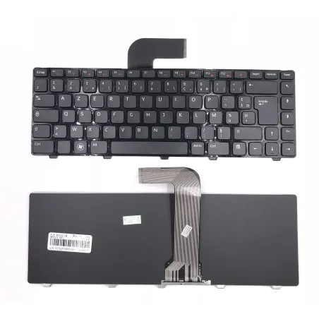 Clavier Dell Inspiron 15 3520 N5040 N5050 noir français AZERTY FR