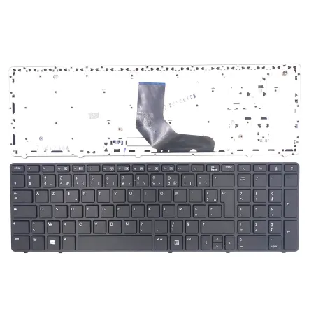 Clavier Français HP Probook 6560b 6565b 6570b sans trackball NOIR