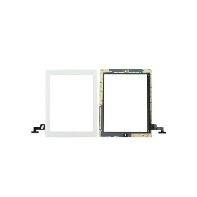 Vitre écran glass tactile BLANC+bouton home+Stickers iPad 2 A1395 A1396 Vitre écran glass tactile BLANC+bouton home+Stickers iPad 2 A1395 A1396