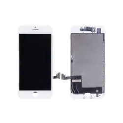 Ecran Apple iPhone 8 Plus Blanc LCD Retina Premium + Vitre tactile + chassis 