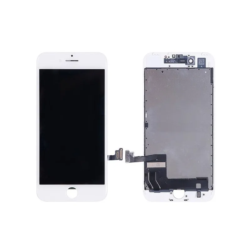 Ecran Apple iPhone 8 Plus Blanc LCD Retina Premium + Vitre tactile + chassis Ecran Apple iPhone 8 Plus Blanc LCD Retina Premium + Vitre tactile + chassis