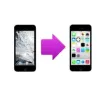 Réparation remplacement écran LCD Premium + Vitre iPhone 5C