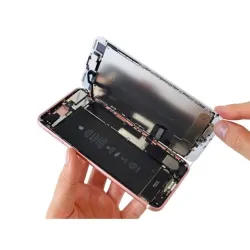 Réparation remplacement écran LCD Premium + Vitre iPhone 7 Plus Blanc