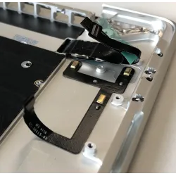 Clavier Apple MacBook Pro 15\" A1707 EMC 3072 3162 Argent Topcase Assemblé