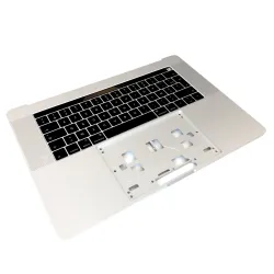 Clavier Apple MacBook Pro 15\" A1707 EMC 3072 3162 Argent Topcase Assemblé