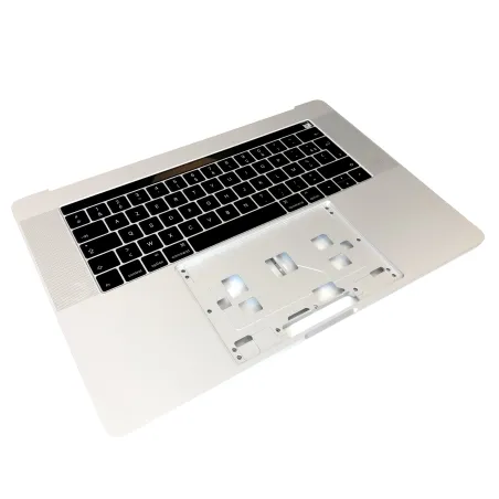 Clavier Apple MacBook Pro 15\" A1707 EMC 3072 3162 Argent Topcase Assemblé